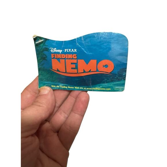 Disney Finding Nemo Young Tad Stuffed Plush Toy 7” Rare - Picture 2 of 11